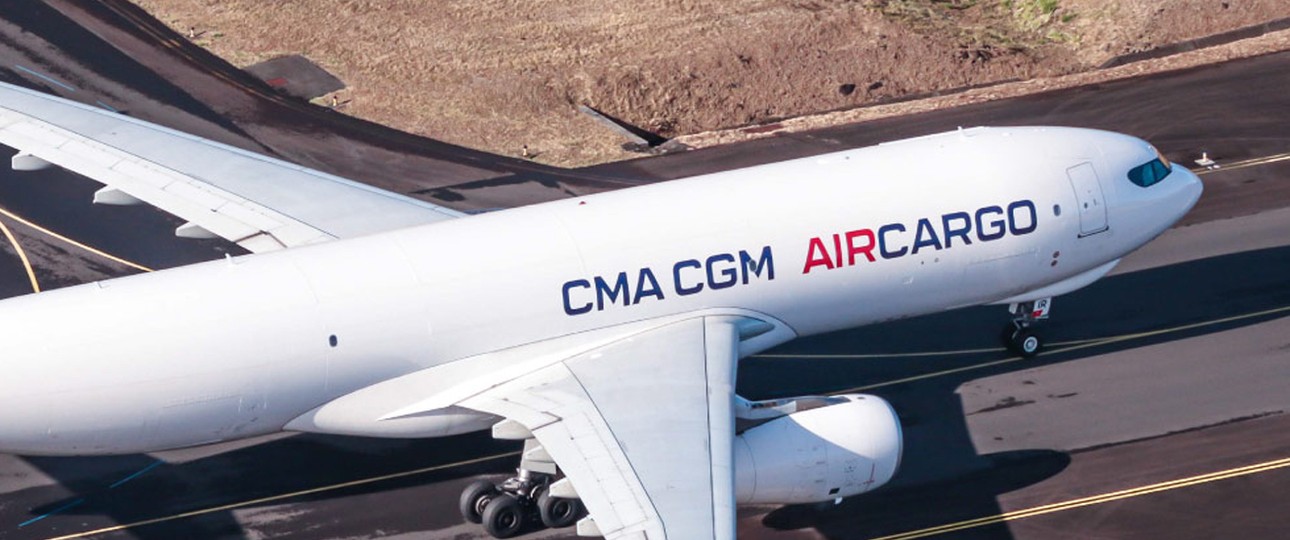Airbus A330 F von CMA CGM Air Cargo: Wenig ausgelastet.
