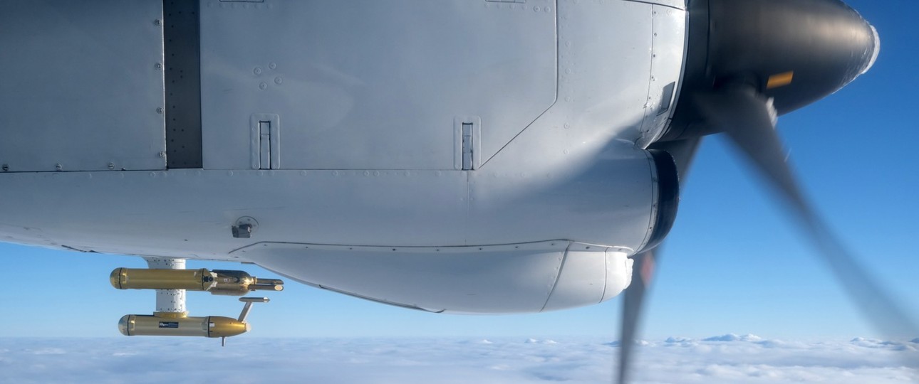 Instrumente an der ATR: Sie maßen Vereisung während des Fluges.