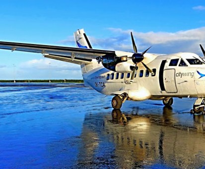 Flieger von Citywing: Es ist aus.