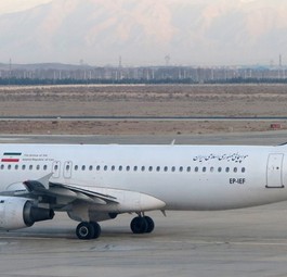 Einer der Airbus A320 von Iran Air, die derzeit inaktiv sind: Nachschub gesucht.