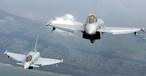 Eurofighter: Die deutschen Kampfjets wurden zur Kontrolle losgeschickt.