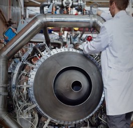 Das Herzstück des PD-8: Im Mai begann die erste Testphase.