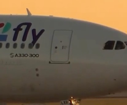 Airbus A330 von World2Fly: Steckte fest