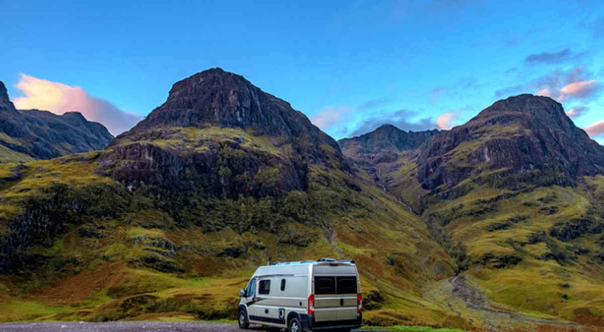 Mit dem Campervan unterwegs in Schottland