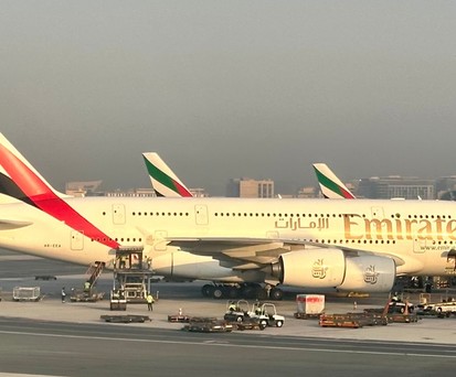 Airbus A380 von Emirates: 15 der Superjumbos der Fluglinie müssen zur Detail-Inspektion.