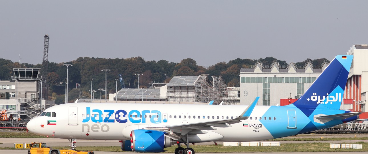 Airbus A320 Neo of Jazeera: The airline prefers narrow-body aircraft