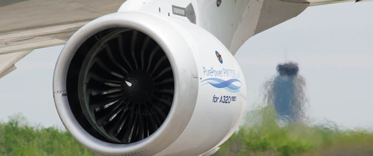 PW1100G: Pratt &amp; Whitney hat beim A320 Neo Probleme mit dem Triebwerk.