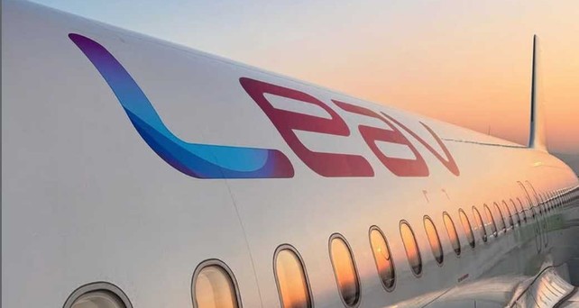 Airbus A320 von Leav: Die Airline will nach Damaskus.