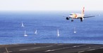 Airbus A319 von Tap landet auf Madeira: Die Windstärken haben in den letzten Jahren zugenommen.