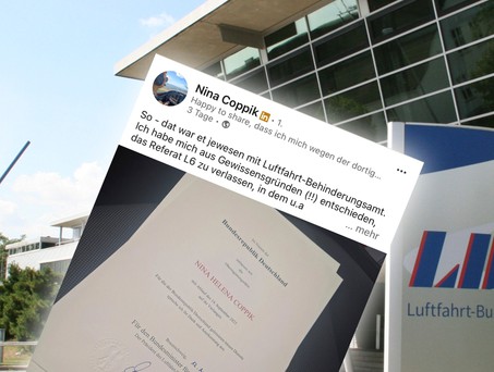 Luftfahrt.Bundesamt: Heftige Kritik.
