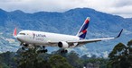 Eine Boeing 767 von Latam Cargo: In Frankfurt kam es zu einem Zwischenfall, der von der Bundesstelle für Flugunfalluntersuchung untersucht wird.