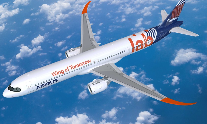 Der A321 Neo erhält Aufsätze an den Flügelenden: So testet Airbus die künftigen, sehr langen Tragflächen.