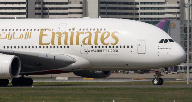 airbus a380 emirates frankfurt
