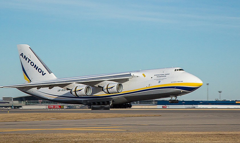 Antonov Airlines stellt dafür fest zwei An-124 zur Verfügung.