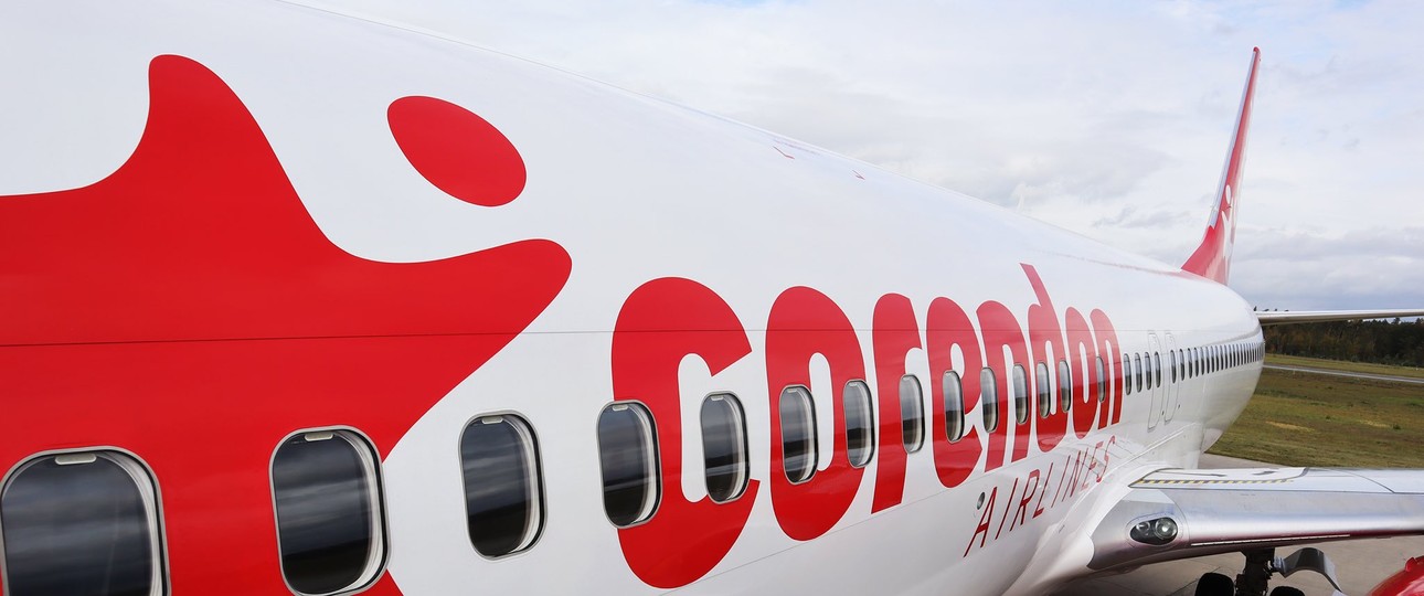 Flugzeug von Corendon: Eines erhält bald ein neues Design.