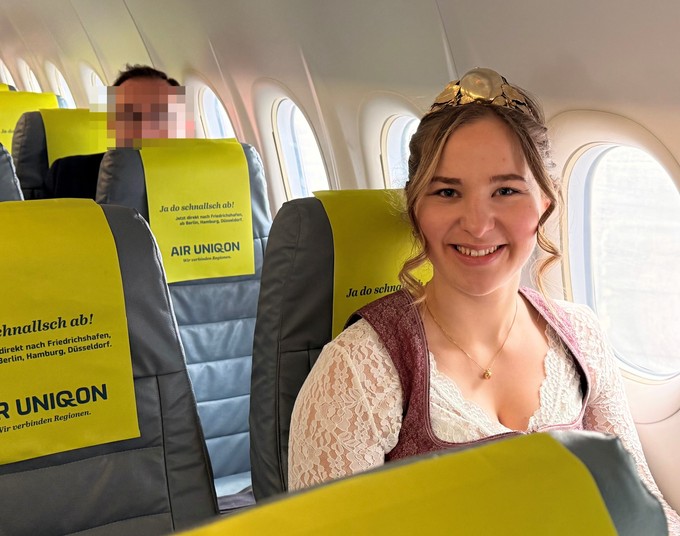 Royaler Gast: Apfelkönigin Emelie Witzigmann.