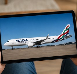 Animation von Mada Airways: Die Airline soll noch in diesem Jahr starten. 