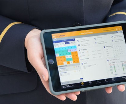 iPad Mini von Lufthansa: Es soll die Arbeit des Kabinenpersonals erleichtern.