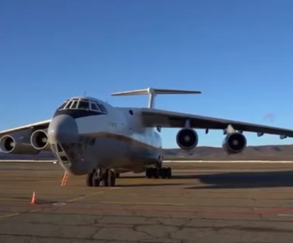 IL-76 von Flysky Airlines: Bleibt am Boden.