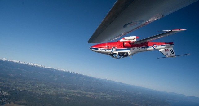 Snowbirds im Formationsflug: Die Flugstaffel fliegt ab 2030 mit Pilatus PC-21.