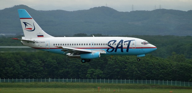 Boeing B737 von SAT Airlines: Basis für die Expansion.