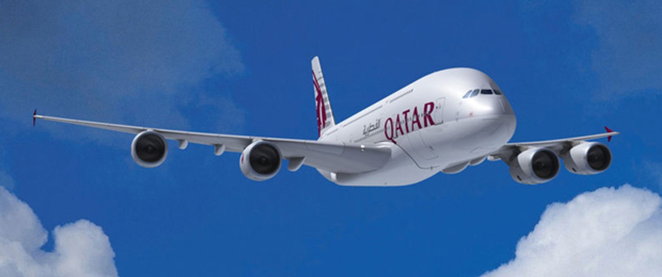 Airbus A380 von Qatar: Die Fluglinie will eine Entschädigung von Airbus.