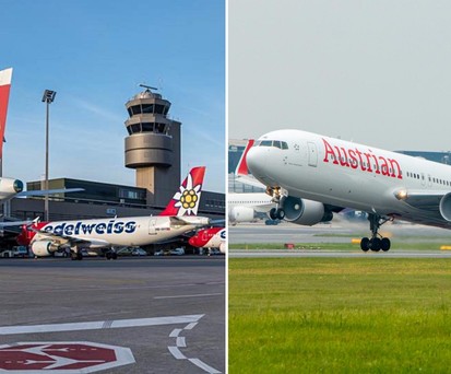 Flughäfen Zürich und Wien: Seit einigen Jahren gleichauf.