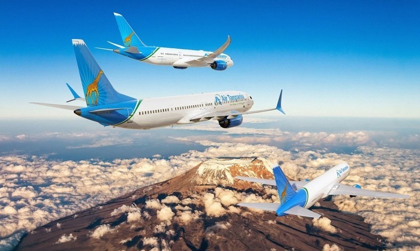 Air Tanzania, Thai Lion Air und Reliance Commercial Dealers betreiben je eine Boeing 737 Max 9 - mit 181 respektive 220 sowie als Privatjet.
