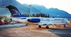 Fokker 100 von Montenegro Airlines: Ende 2020 fliegt sie zum letzten Mal.