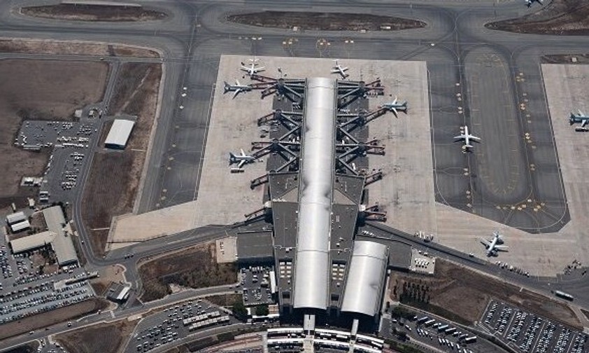 Flughafen Larnaca: Viele israelische Flugzeuge wurden hier geparkt.