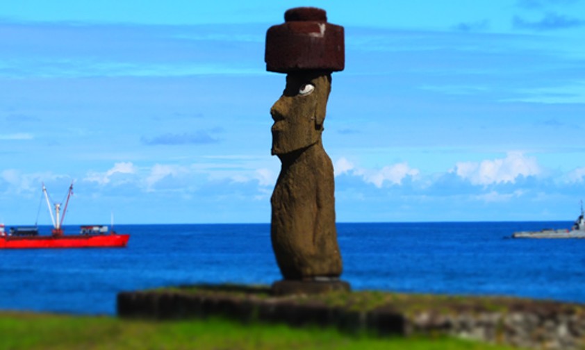 Osterinsel: Berühmt für ihre Moai-Statuen.