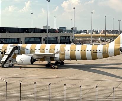 Airbus A330 Neo von Condor am Flughafen Frankfurt: Die Flotte wächst.