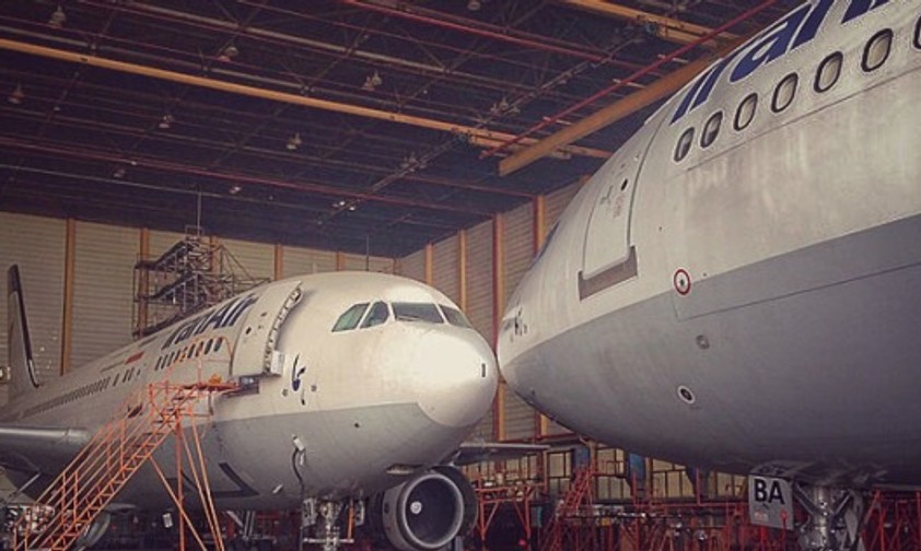 Wartung von Iran Air: Hier sieht Lufthansa Kooperations-Potenzial.