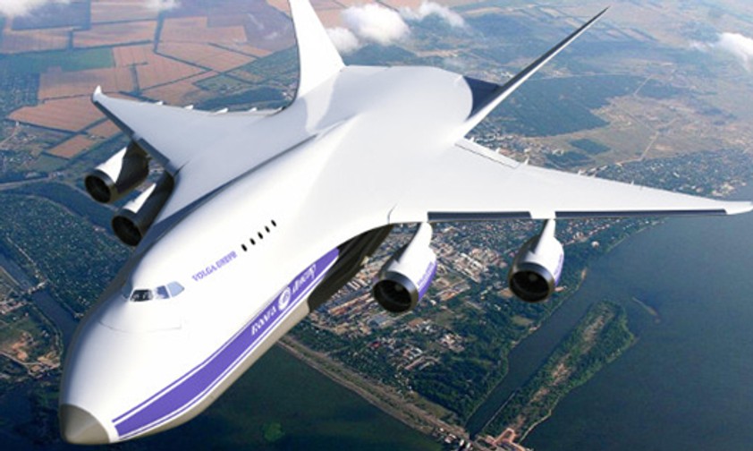 Frachter der Zukunft: So stellt sich Volga-Dnepr die Ruslan-Nachfolgerin vor.
