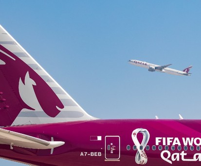 Auch weitere Flugzeuge von Qatar Airways sollen künftig eine solche Spezialbemalung erhalten.