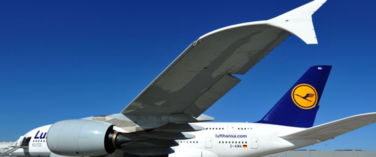 Airbus A380 von Lufthansa: Die deutsche Fluglinie besitzt zwölf Stück.