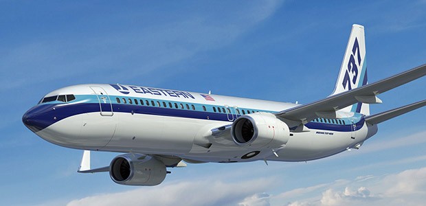 Boeing 737-800 in der Bemalung von Eastern Air Lines: Flottenstrategie wirft noch Fragen auf.