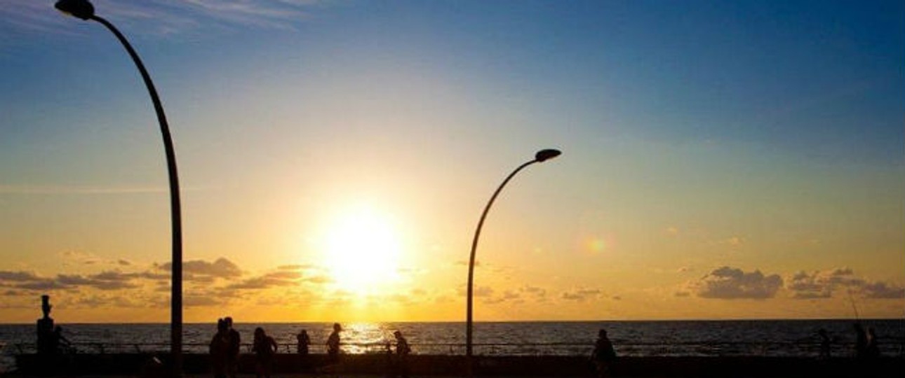 Strandpromenade in Tel Aviv: Nun nonstop ab Karlsruhe erreichbar.