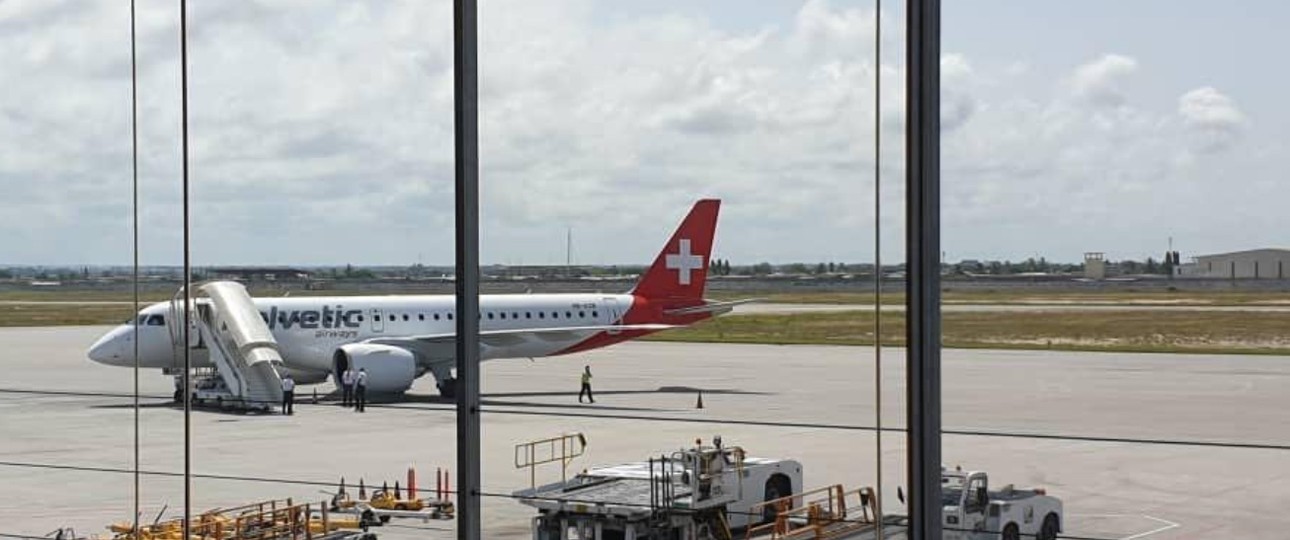 Embraer E190-Es von Helvetic Airways.