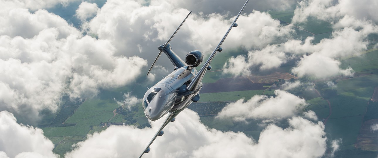 Embraer Praetor 600: Der Flieger wird beim Marktführer in Braunschweig umgebaut.