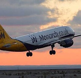 Flieger von Monarch Airlines: Neu sind auch Jets von Boeing in der Flotte.