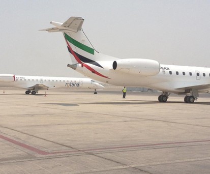 Embraer ERJ145 von Rotana Jet: Neue Routen.