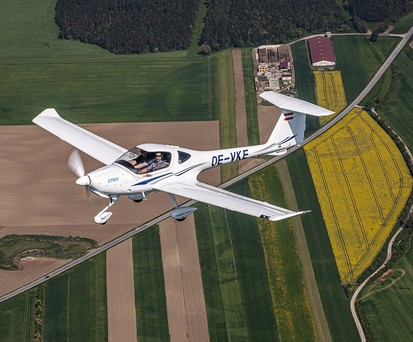 Diamond Katana: Das Flugzeug wird modernisiert.