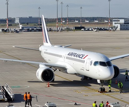Air France hat 60 A220-300 bestellt und sechs davon schon übernommen.