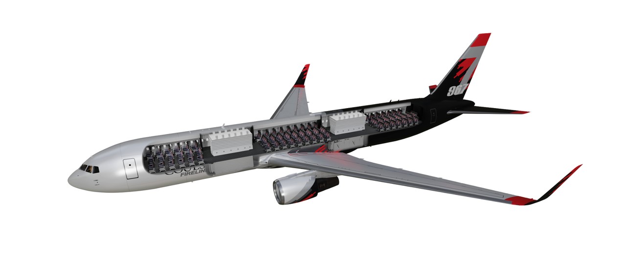 Boeing 767: So soll das Flugzeug von Coulson ach dem Umbau aussehen.