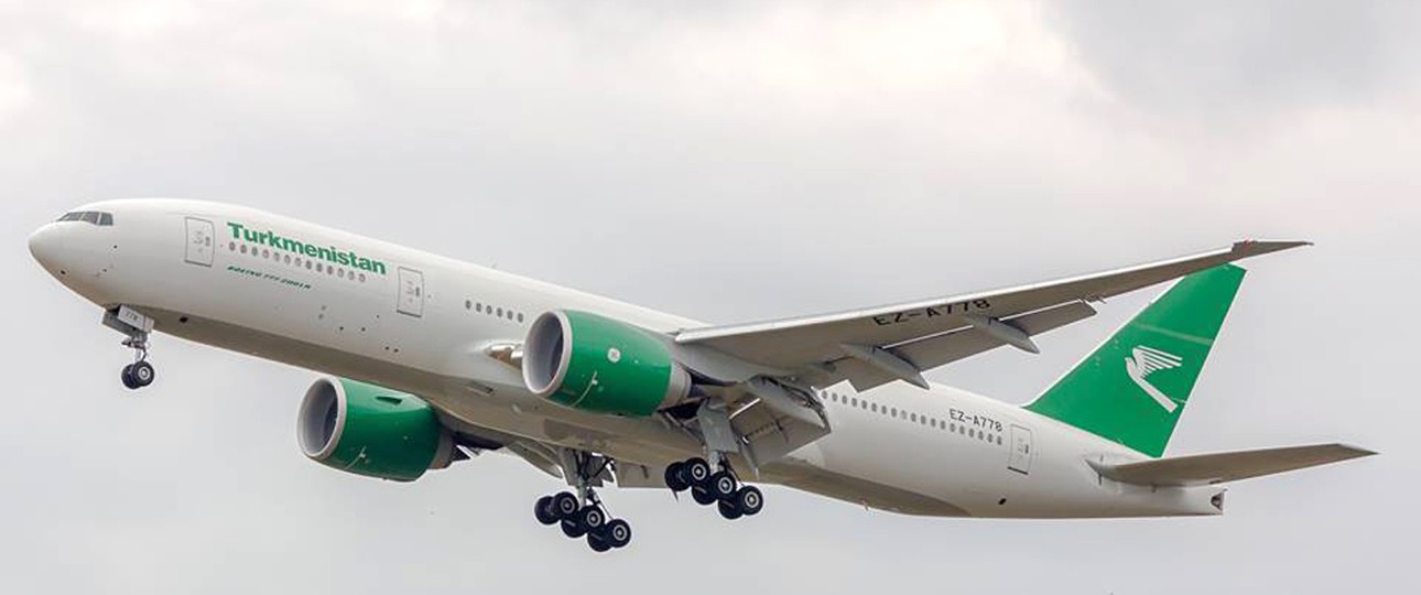 Turkmenistan Airlines unterzeichnete eine Absichtserklärung zum Kauf einer Boeing 777-200 LR.