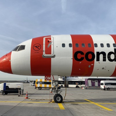 condor boeing 757 abschiedsflug 01