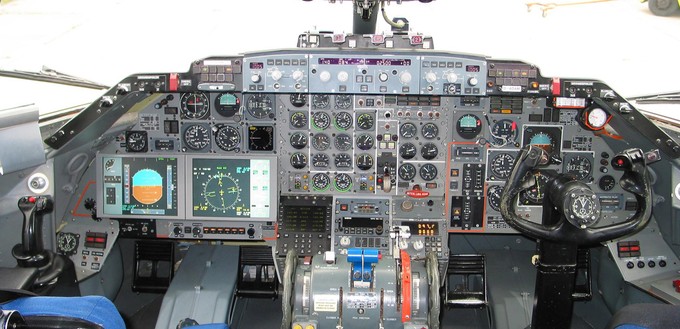 Blick ins Cockpit: Der Erstflug der VFW erfolgte am 14. Juli 1971.