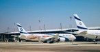 Jets von El Al in Tel Aviv: Die Airline hat ihre gesamte Flotte außer Landes gebracht.