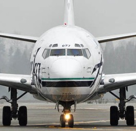 Boeing 737-800 von Alaska Airlines: In diesem Modell passierte es.